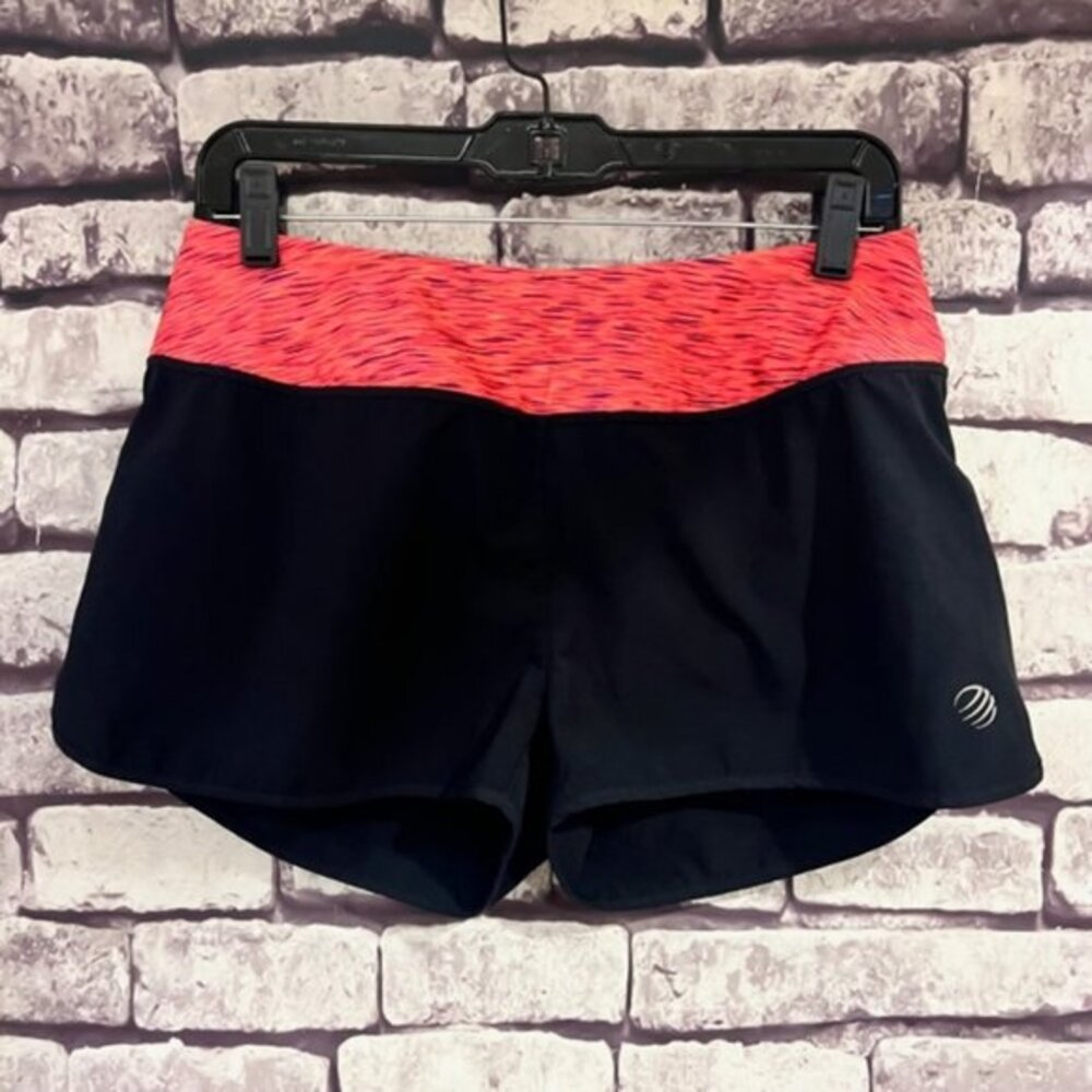 MPG Navy & Pink Pull On Shorts Size Small